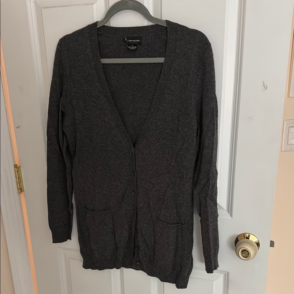 Charter Club Women's Gray Sweater cashmere